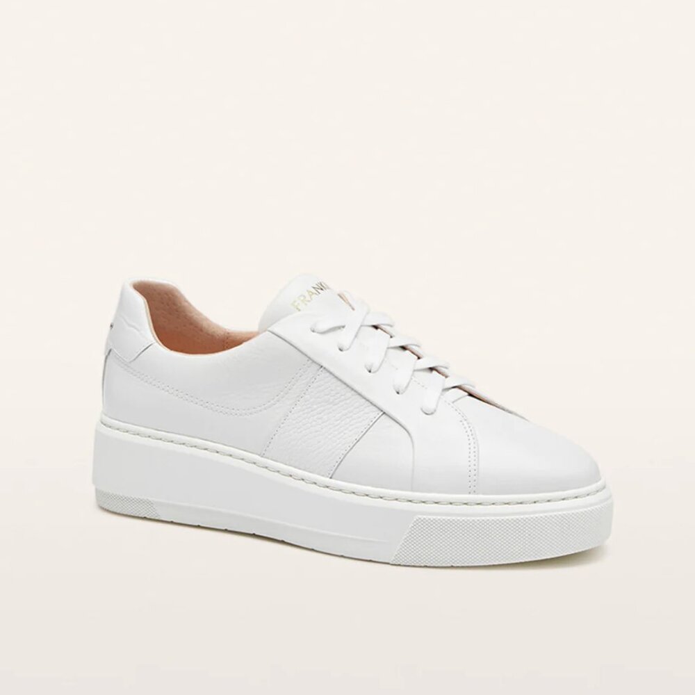 FRANKIE4 Riley Sneakers in White Tumbled - Women's 9.5 - Picture 3 of 5